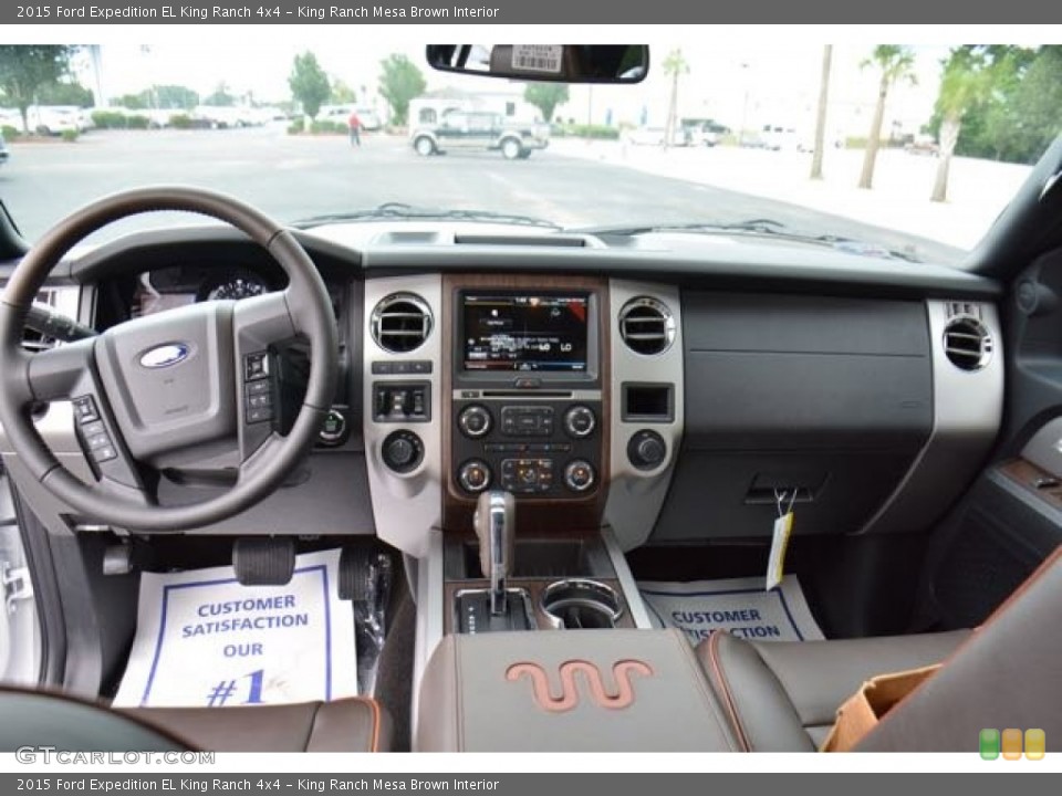 King Ranch Mesa Brown Interior Photo for the 2015 Ford Expedition EL King Ranch 4x4 #105622855