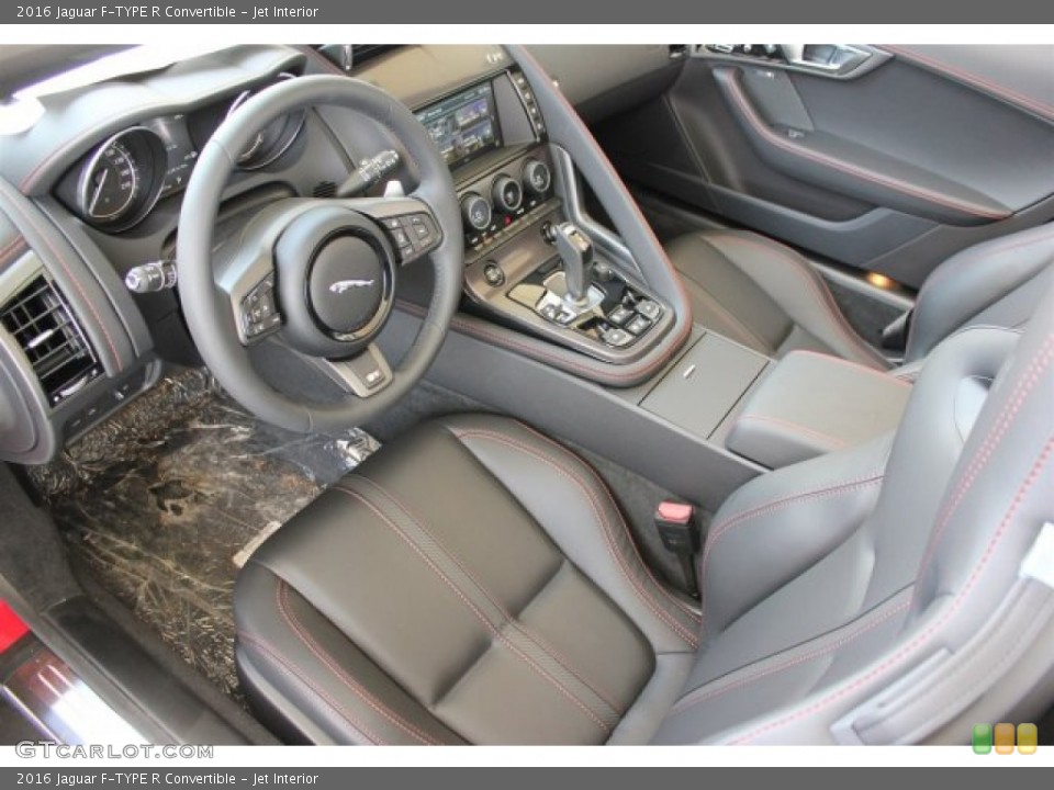 Jet Interior Prime Interior for the 2016 Jaguar F-TYPE R Convertible #105622858