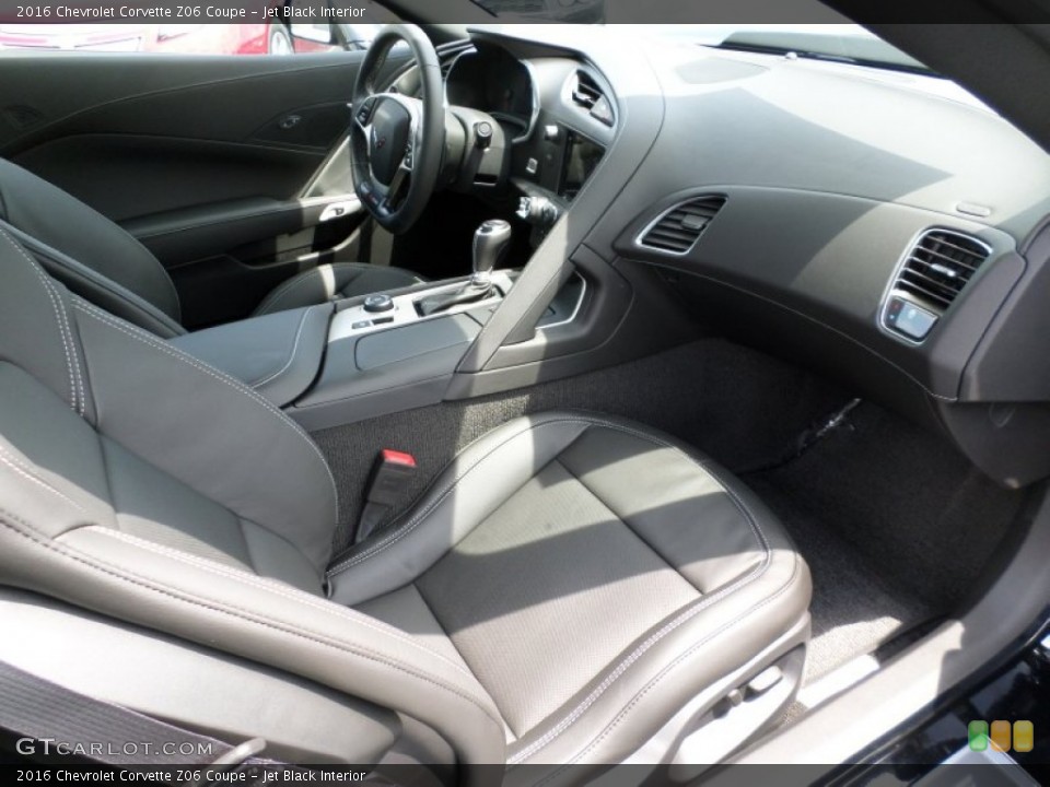 Jet Black Interior Photo for the 2016 Chevrolet Corvette Z06 Coupe #105622885