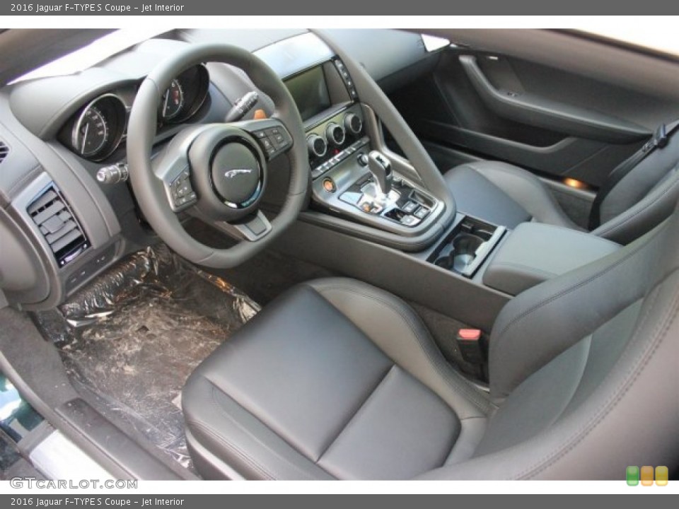 Jet Interior Prime Interior for the 2016 Jaguar F-TYPE S Coupe #105623452