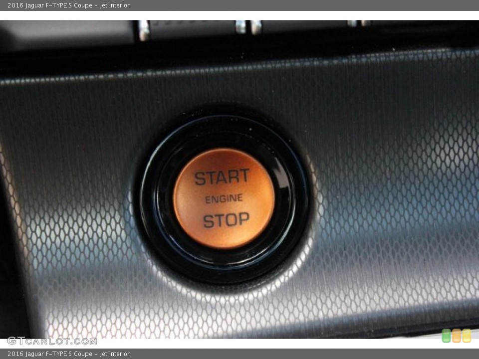 Jet Interior Controls for the 2016 Jaguar F-TYPE S Coupe #105623557