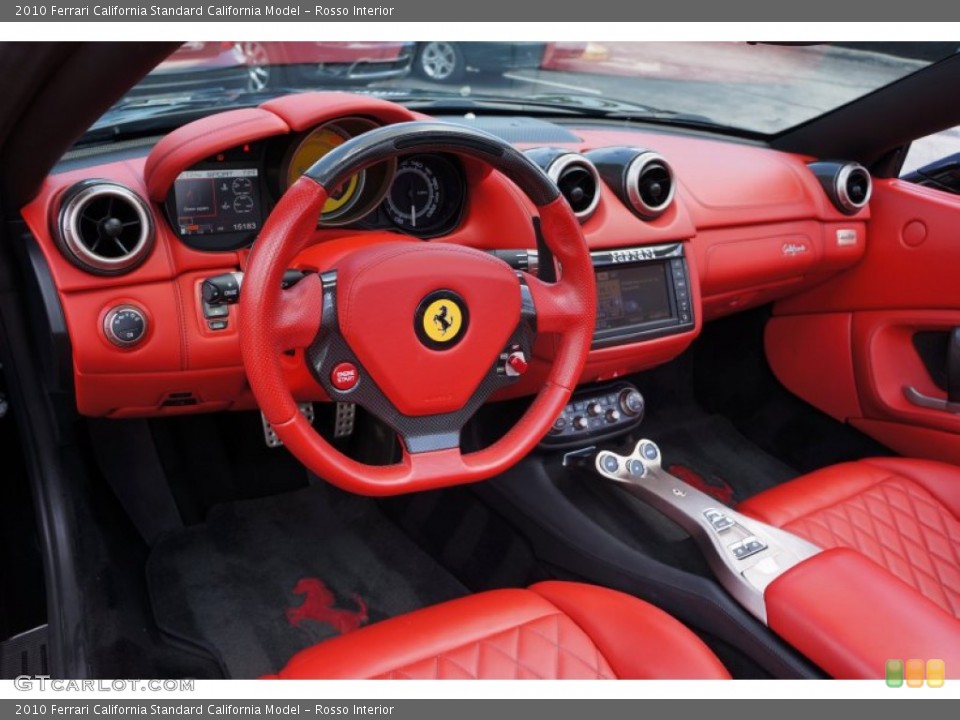 Rosso Interior Photo for the 2010 Ferrari California  #105627553