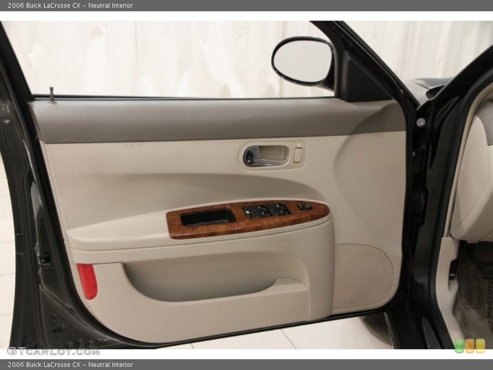 Neutral Interior Door Panel for the 2006 Buick LaCrosse CX #105631724