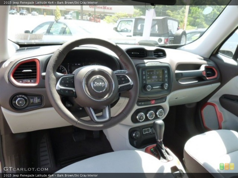 Bark Brown/Ski Gray Interior Photo for the 2015 Jeep Renegade Latitude 4x4 #105634753