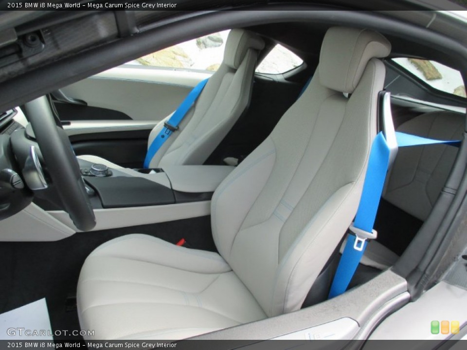 Mega Carum Spice Grey 2015 BMW i8 Interiors