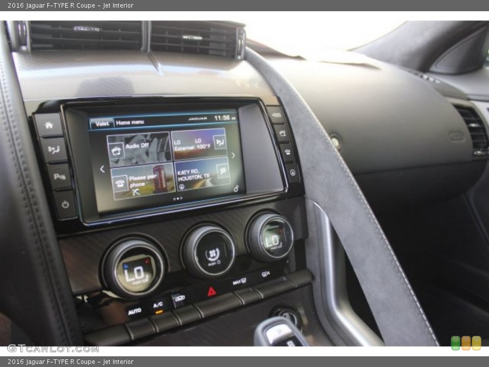 Jet Interior Controls for the 2016 Jaguar F-TYPE R Coupe #105656361