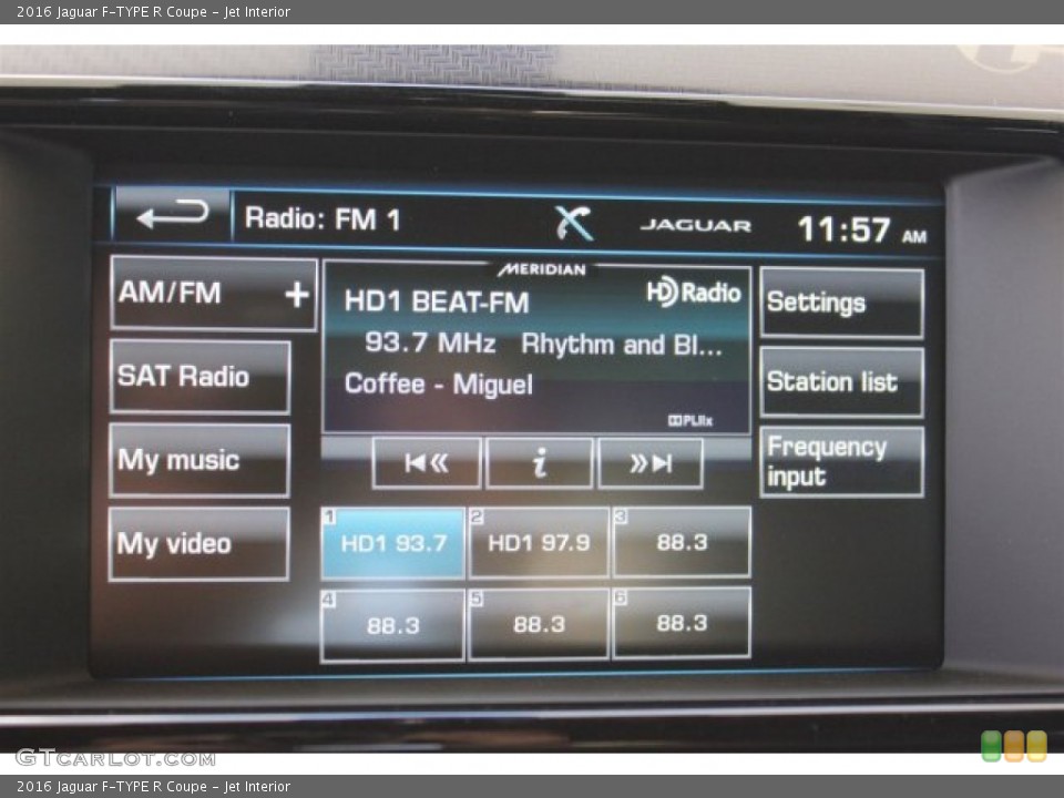 Jet Interior Controls for the 2016 Jaguar F-TYPE R Coupe #105656502