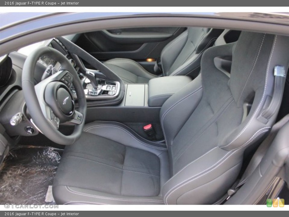 Jet Interior Front Seat for the 2016 Jaguar F-TYPE R Coupe #105657183