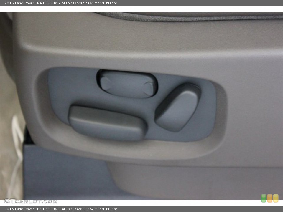 Arabica/Arabica/Almond Interior Controls for the 2016 Land Rover LR4 HSE LUX #105658116
