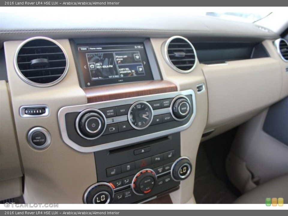 Arabica/Arabica/Almond Interior Controls for the 2016 Land Rover LR4 HSE LUX #105658188