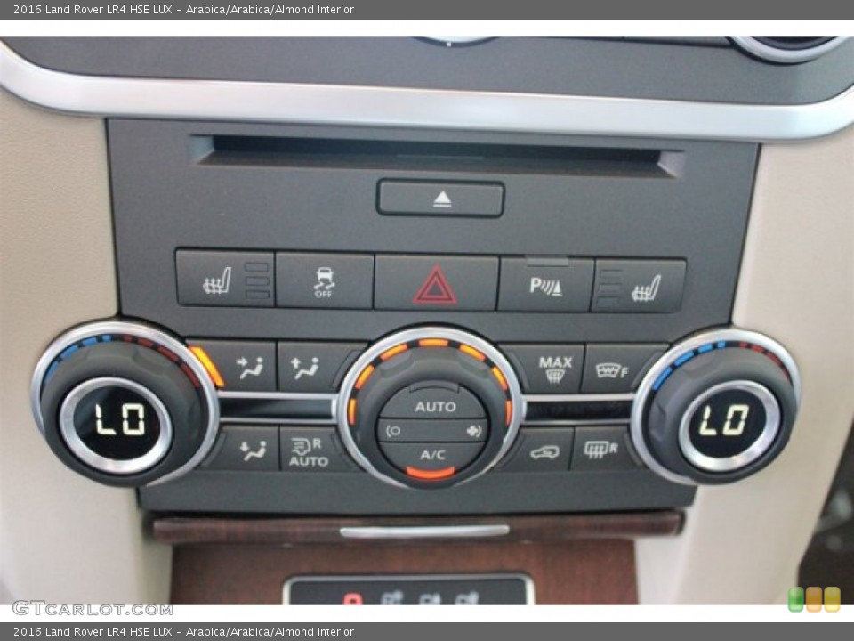 Arabica/Arabica/Almond Interior Controls for the 2016 Land Rover LR4 HSE LUX #105658266