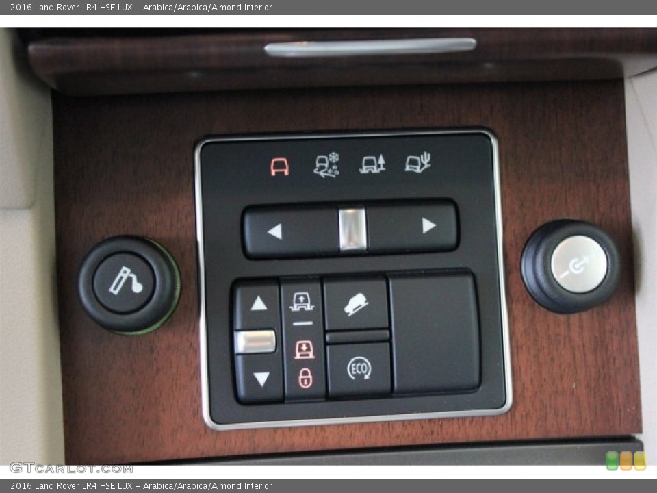 Arabica/Arabica/Almond Interior Controls for the 2016 Land Rover LR4 HSE LUX #105658281