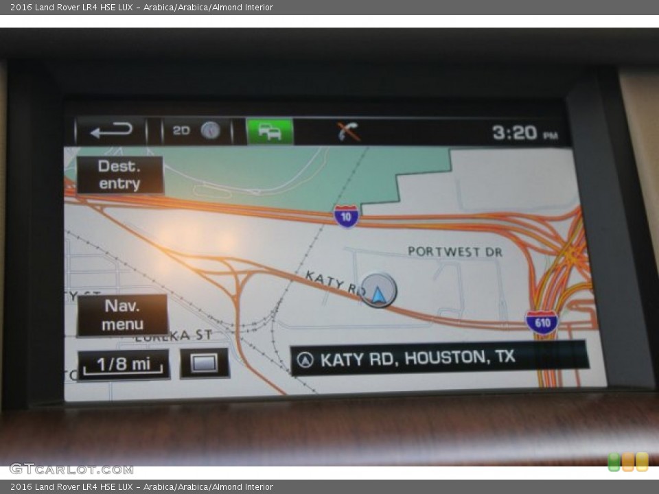 Arabica/Arabica/Almond Interior Navigation for the 2016 Land Rover LR4 HSE LUX #105658290