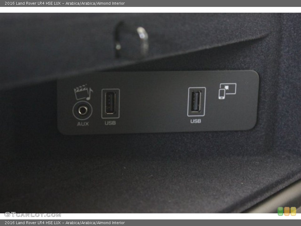 Arabica/Arabica/Almond Interior Controls for the 2016 Land Rover LR4 HSE LUX #105658356