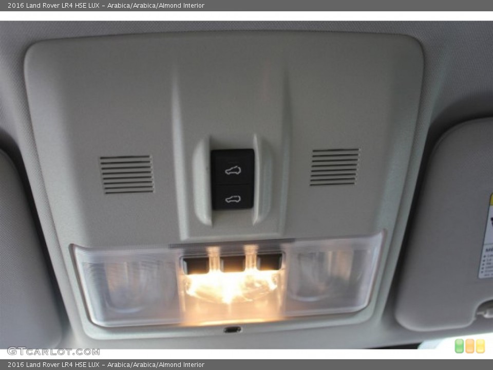 Arabica/Arabica/Almond Interior Controls for the 2016 Land Rover LR4 HSE LUX #105658389