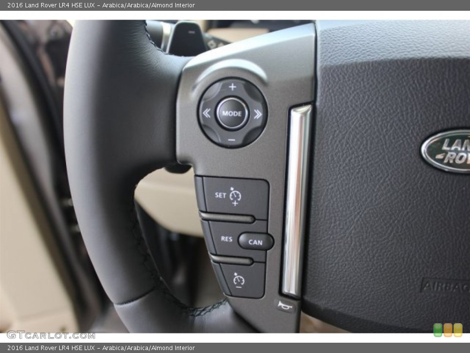 Arabica/Arabica/Almond Interior Controls for the 2016 Land Rover LR4 HSE LUX #105658464