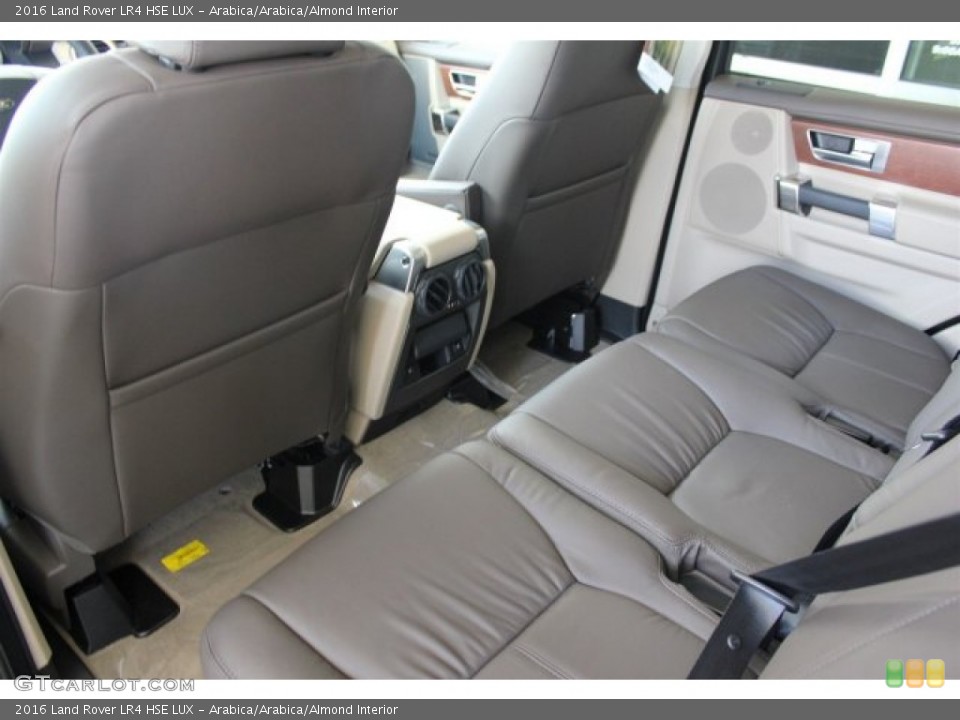 Arabica/Arabica/Almond Interior Rear Seat for the 2016 Land Rover LR4 HSE LUX #105658662