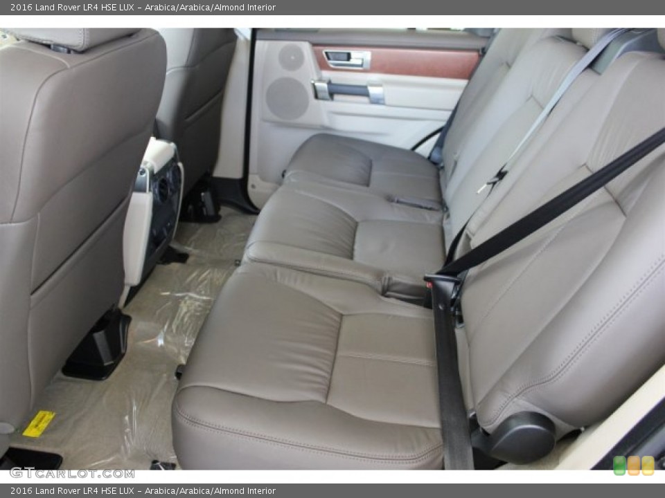 Arabica/Arabica/Almond Interior Rear Seat for the 2016 Land Rover LR4 HSE LUX #105658682