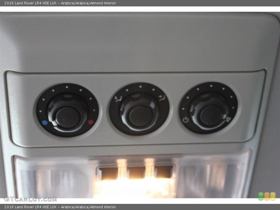 Arabica/Arabica/Almond Interior Controls for the 2016 Land Rover LR4 HSE LUX #105658743