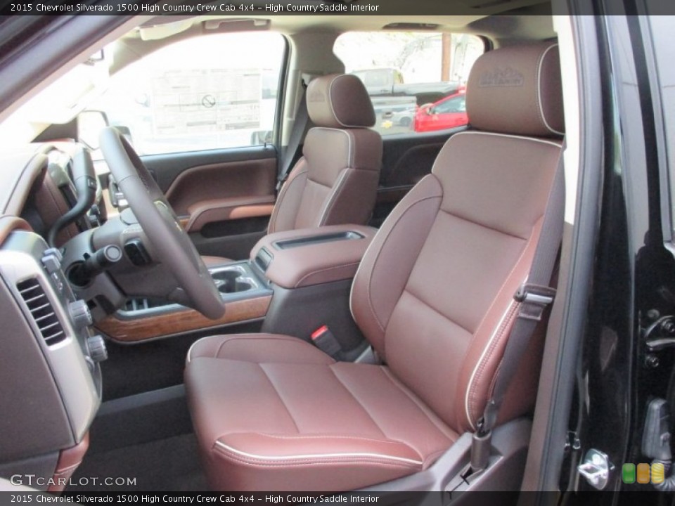 High Country Saddle Interior Photo for the 2015 Chevrolet Silverado 1500 High Country Crew Cab 4x4 #105663753