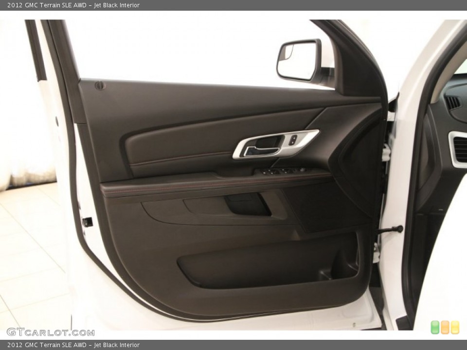 Jet Black Interior Door Panel for the 2012 GMC Terrain SLE AWD #105669565