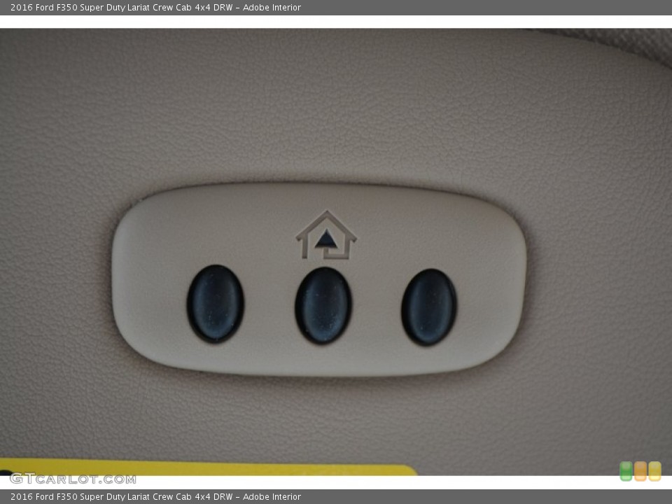 Adobe Interior Controls for the 2016 Ford F350 Super Duty Lariat Crew Cab 4x4 DRW #105670101