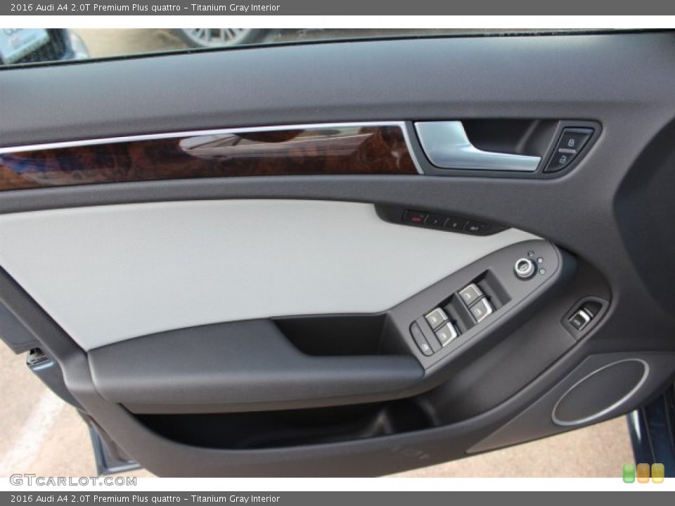 Titanium Gray Interior Door Panel for the 2016 Audi A4 2.0T Premium Plus quattro #105674853