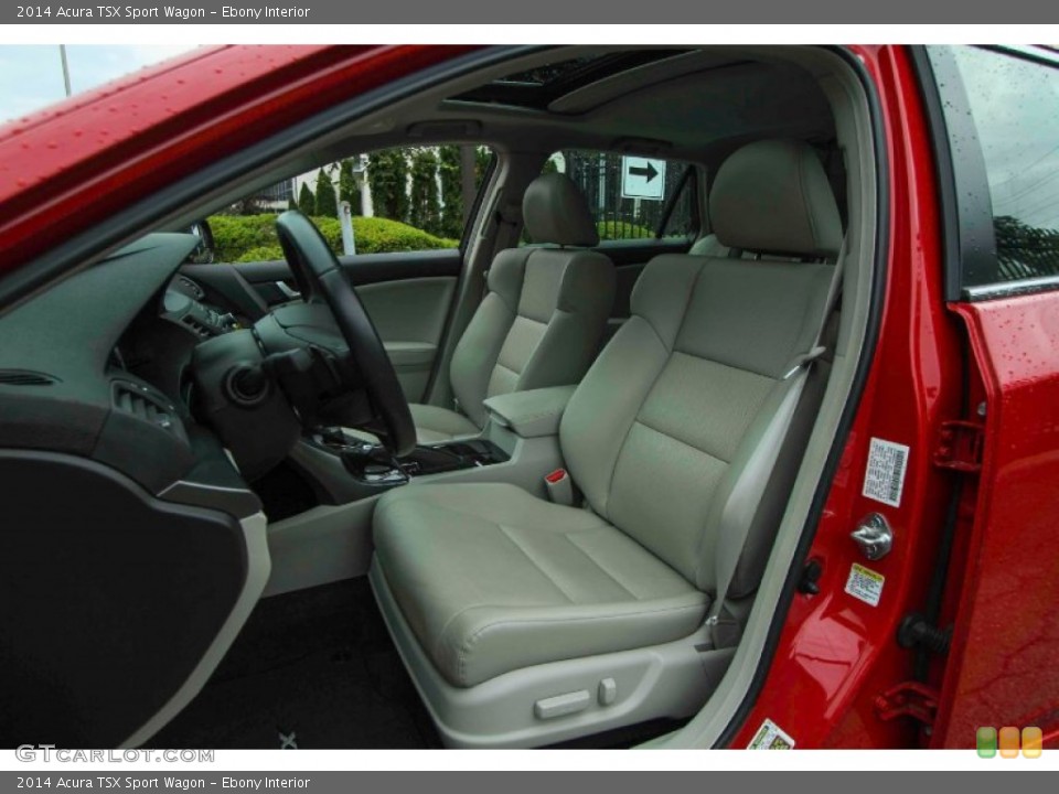 Ebony Interior Front Seat for the 2014 Acura TSX Sport Wagon #105680330