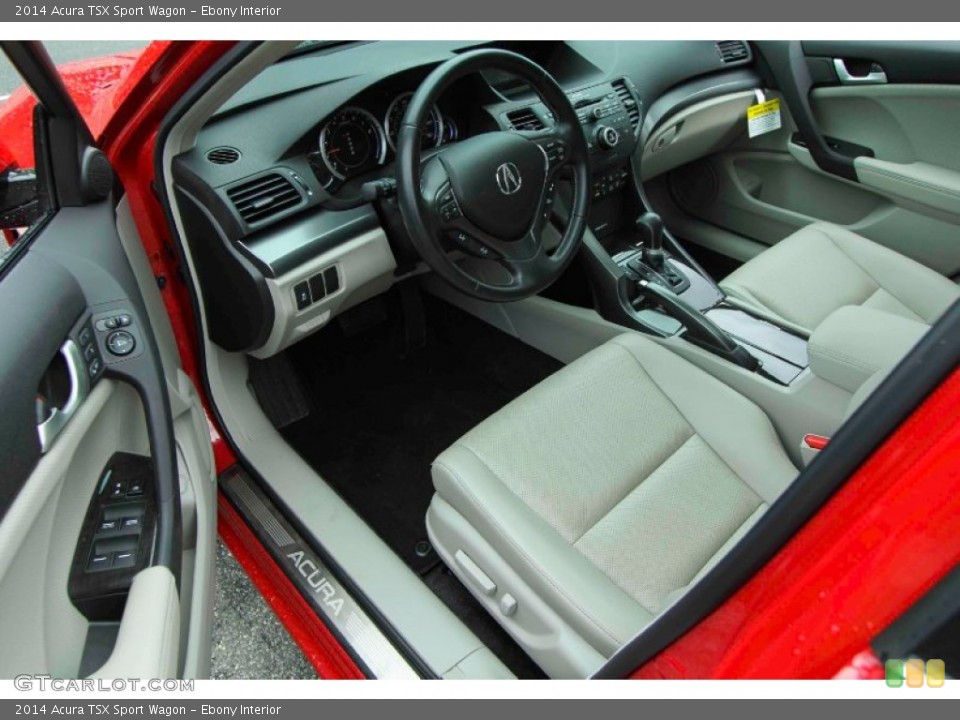 Ebony Interior Prime Interior for the 2014 Acura TSX Sport Wagon #105680354