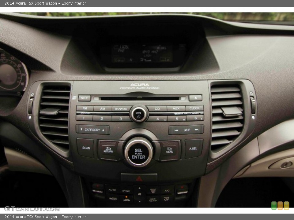 Ebony Interior Controls for the 2014 Acura TSX Sport Wagon #105680441