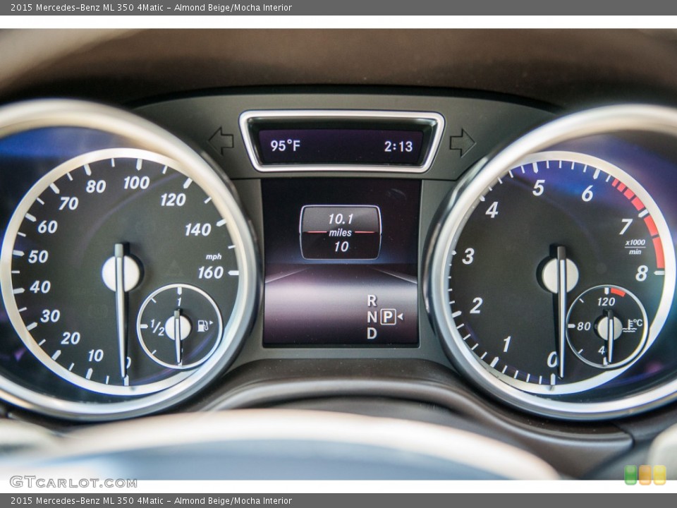 Almond Beige/Mocha Interior Gauges for the 2015 Mercedes-Benz ML 350 4Matic #105681641