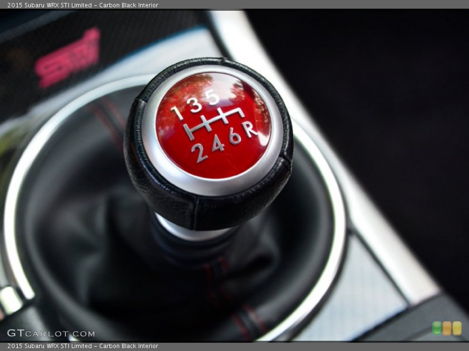 Carbon Black Interior Transmission for the 2015 Subaru WRX STI Limited #105683108