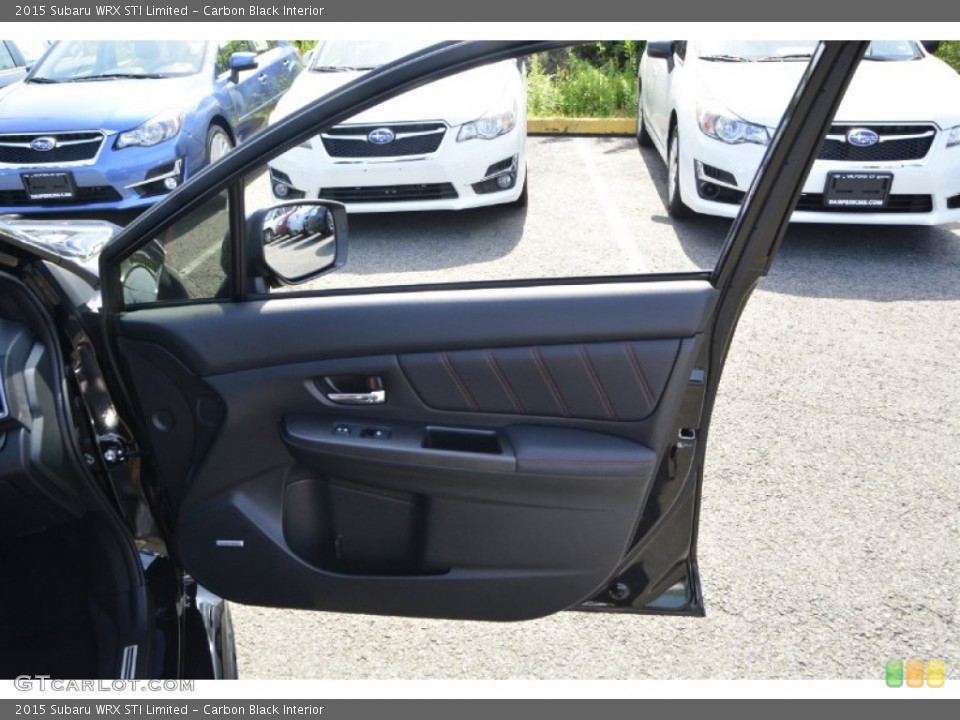 Carbon Black Interior Door Panel for the 2015 Subaru WRX STI Limited #105683171