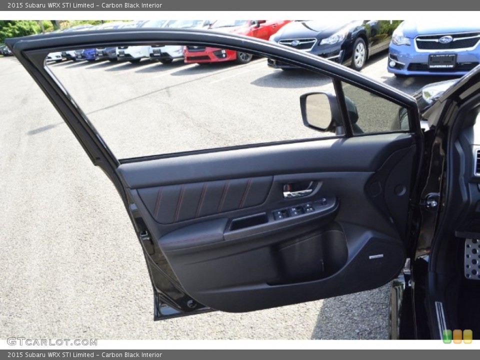 Carbon Black Interior Door Panel for the 2015 Subaru WRX STI Limited #105683230