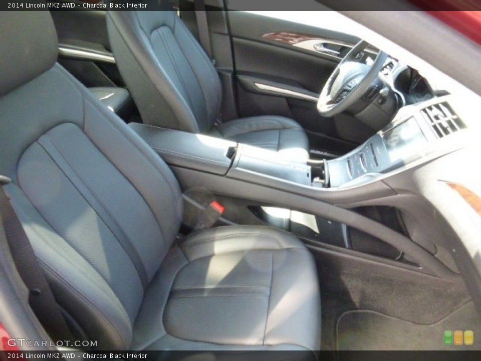 Charcoal Black Interior Front Seat for the 2014 Lincoln MKZ AWD #105684908