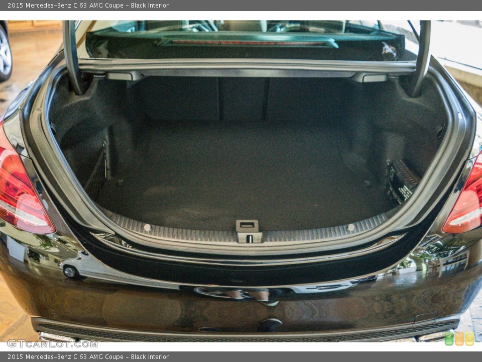 Black Interior Trunk for the 2015 Mercedes-Benz C 63 AMG Coupe #105692522