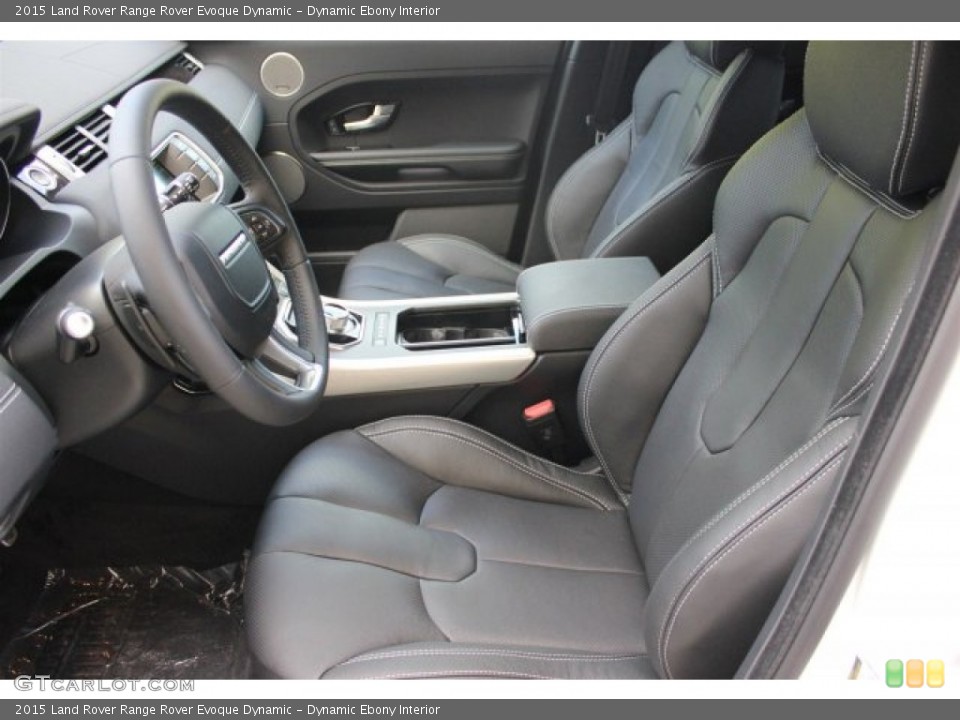 Dynamic Ebony Interior Front Seat for the 2015 Land Rover Range Rover Evoque Dynamic #105692852