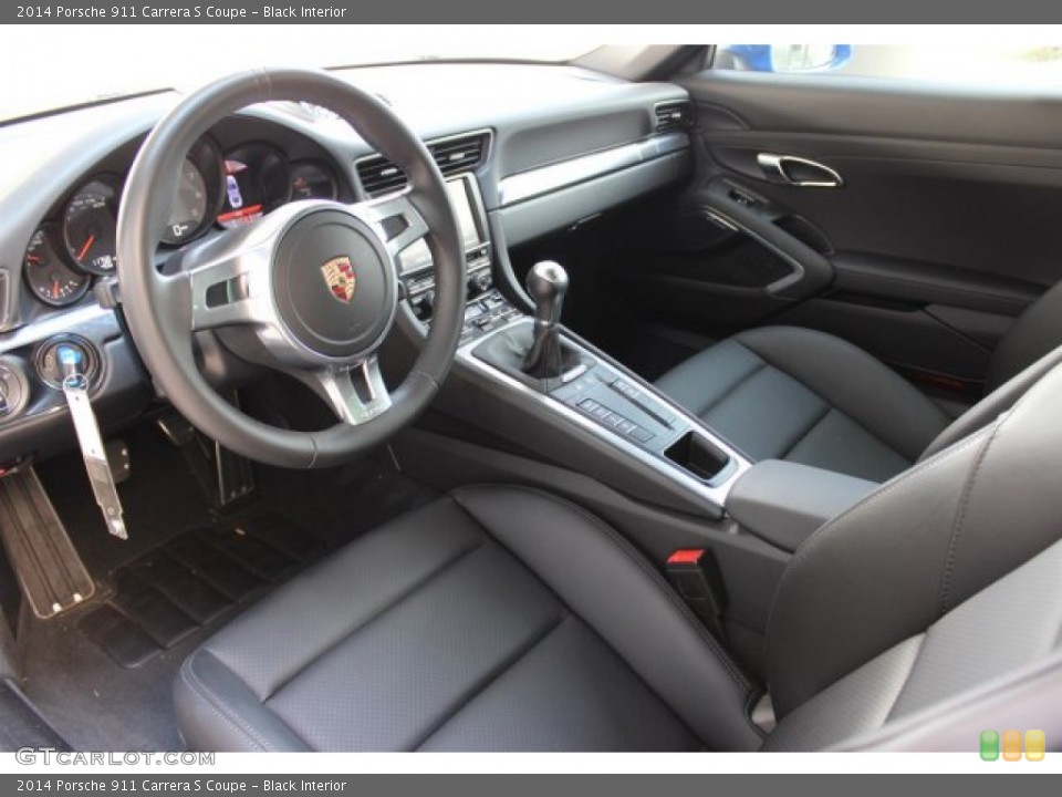 Black Interior Photo for the 2014 Porsche 911 Carrera S Coupe #105697943
