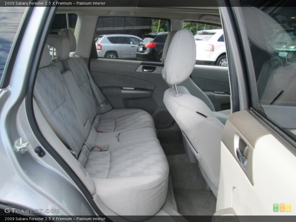 Platinum Interior Rear Seat for the 2009 Subaru Forester 2.5 X Premium #105702004