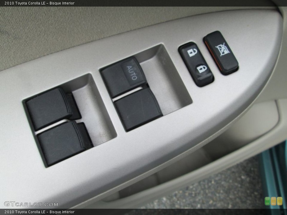 Bisque Interior Controls for the 2010 Toyota Corolla LE #105705139
