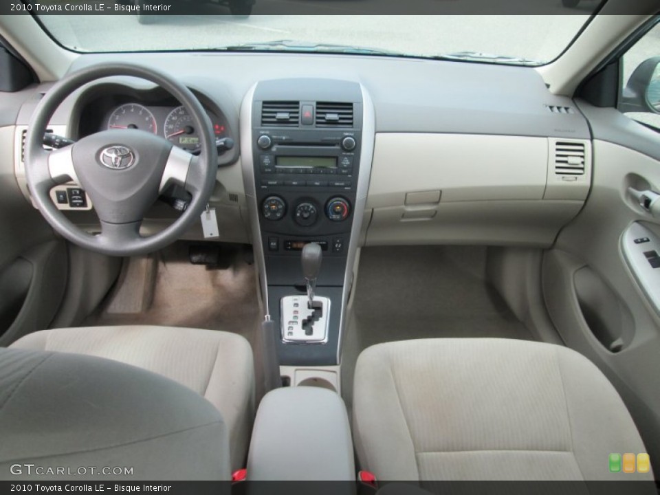 Bisque Interior Dashboard for the 2010 Toyota Corolla LE #105705452