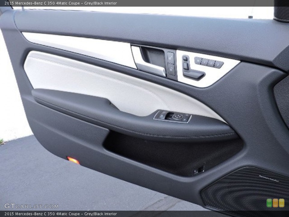 Grey/Black Interior Door Panel for the 2015 Mercedes-Benz C 350 4Matic Coupe #105706786