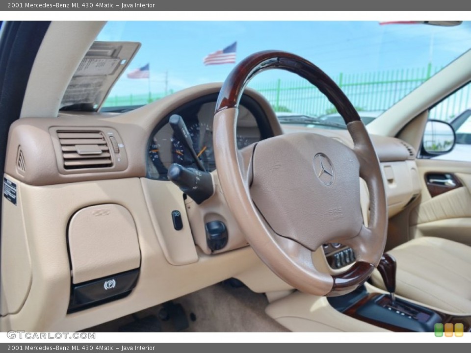 Java Interior Steering Wheel for the 2001 Mercedes-Benz ML 430 4Matic #105714037