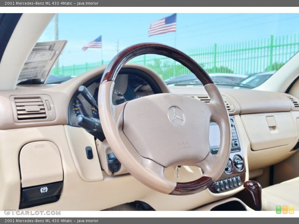 Java Interior Dashboard for the 2001 Mercedes-Benz ML 430 4Matic #105714148