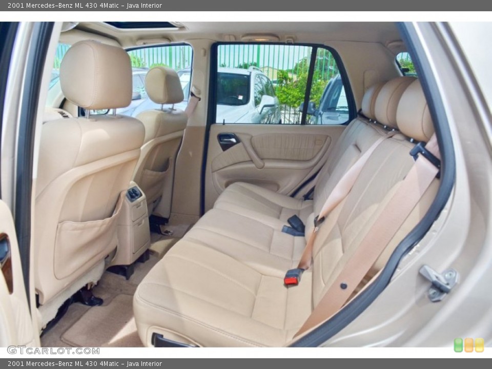 Java Interior Rear Seat for the 2001 Mercedes-Benz ML 430 4Matic #105714154
