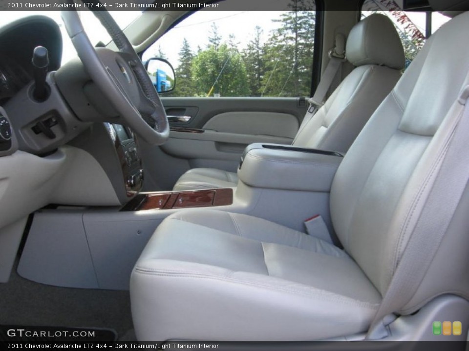 Dark Titanium/Light Titanium 2011 Chevrolet Avalanche Interiors