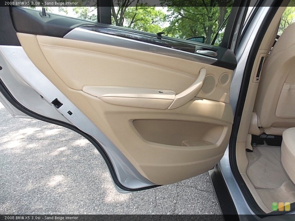 Sand Beige Interior Door Panel for the 2008 BMW X5 3.0si #105733994