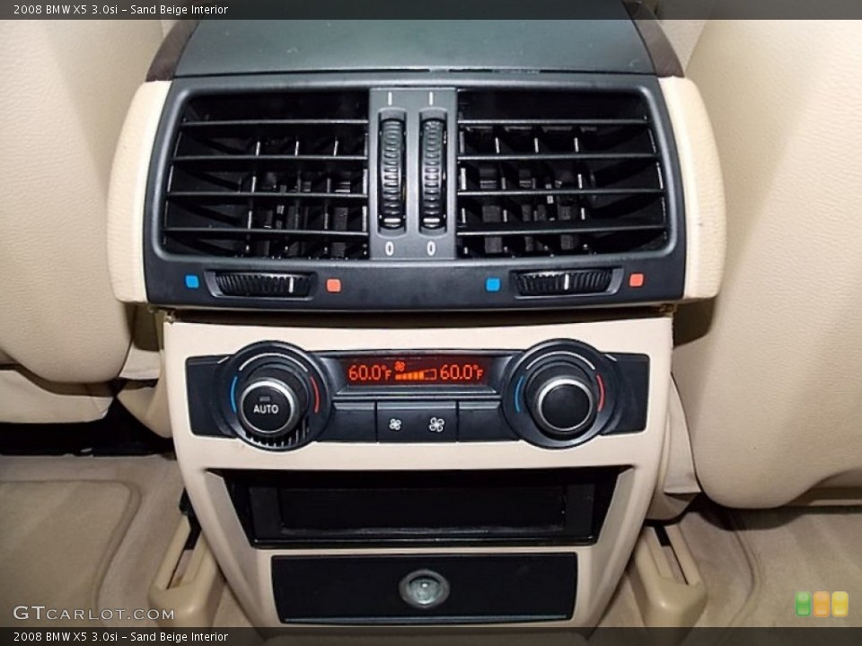 Sand Beige Interior Controls for the 2008 BMW X5 3.0si #105734265