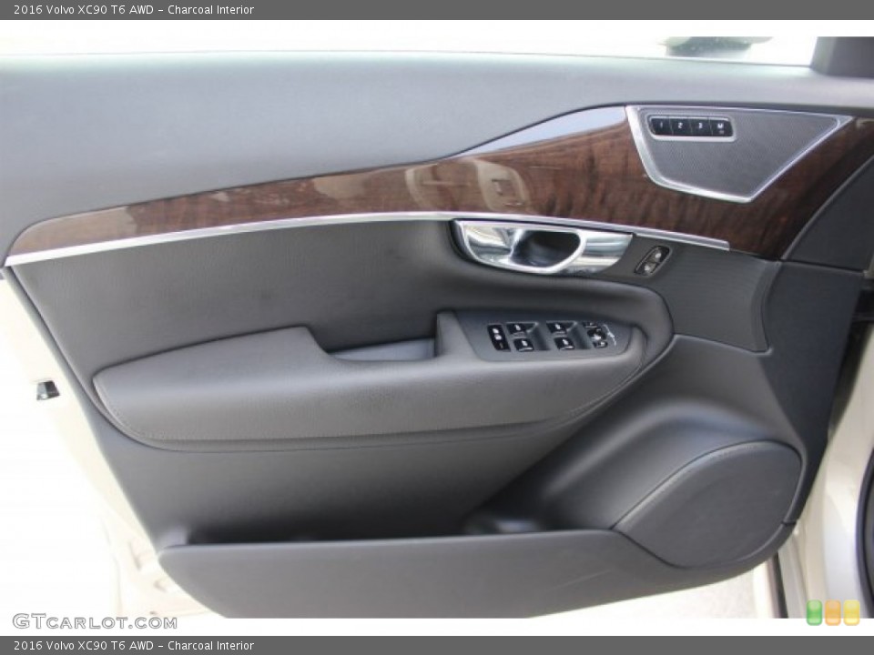 Charcoal Interior Door Panel for the 2016 Volvo XC90 T6 AWD #105737411