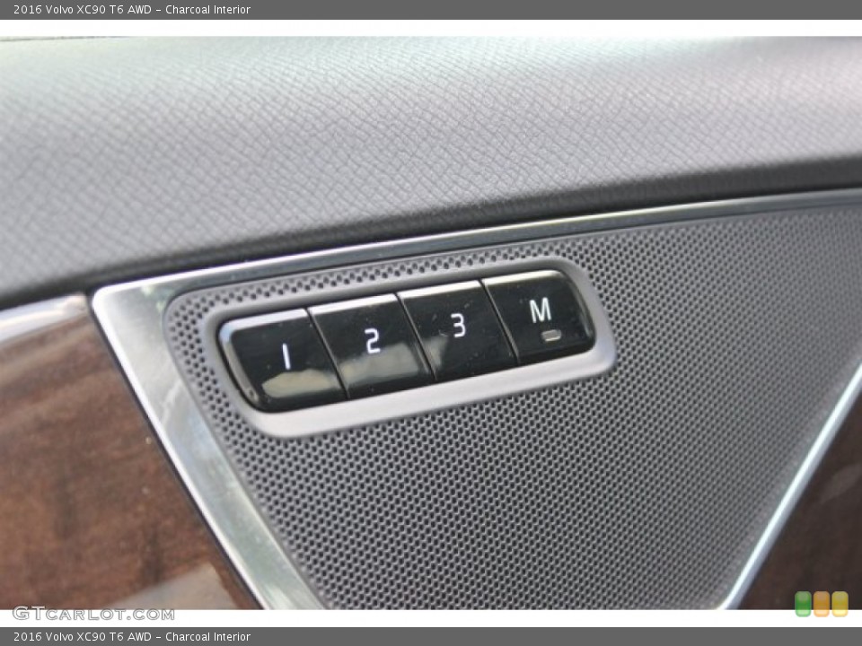Charcoal Interior Controls for the 2016 Volvo XC90 T6 AWD #105737417